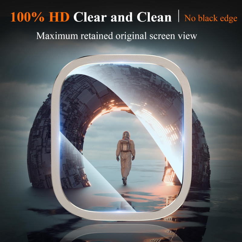 2pcs Tempered Glass for Apple  - مراجعة Apple Smartwatch Accessories وسعره