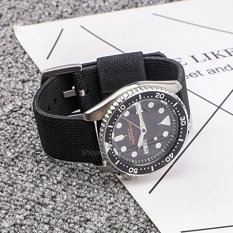Nylon Watch Band 18mm 20mm 22m - مراجعة Nylon Nato Strap وسعره