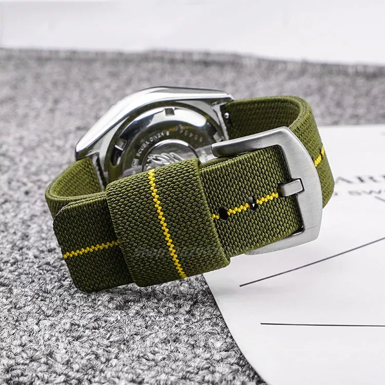 Nylon Watch Band 18mm 20mm 22m - مراجعة Nylon Nato Strap وسعره