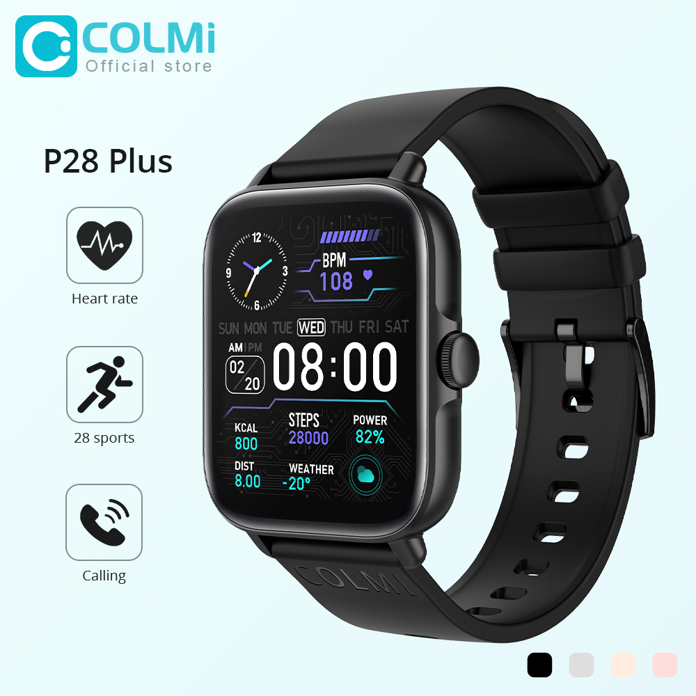 COLMI P28 Plus Bluetooth Answe - مراجعة Smartwatch Instagram وسعره