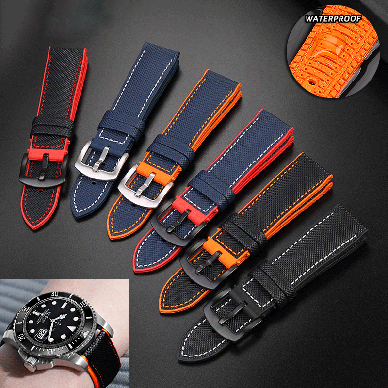 For Omega Tissot MIDO IWC Watc - مراجعة Nylon Nato Strap وسعره