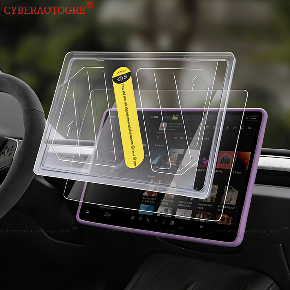 For Tesla Model Y Juniper 2026 - مراجعة Screen Protector Film وسعره