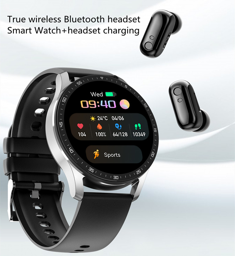 Original New Smart Watch TWS B - مراجعة Smartwatch Headset وسعره