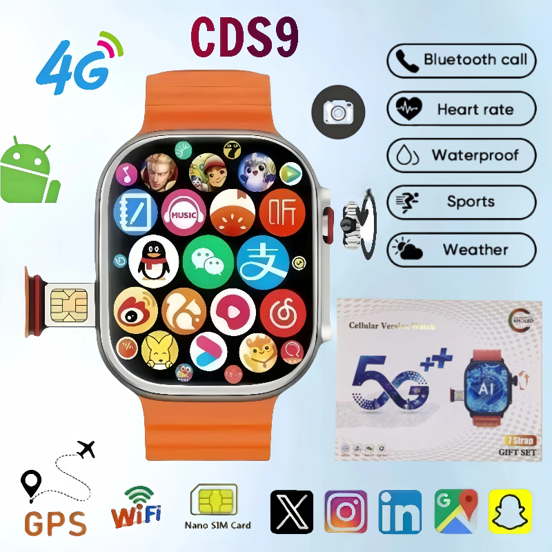 CDS9 Smartwatch Android 4G Net - مراجعة Smartwatch Store وسعره